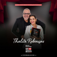 Ser artista Podcast - EP10# - Marcus Montenegro recebe a jornalista e escritora Thalita Rebouças.