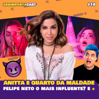 18- Anitta tem quarto do Sexo, Polícia prende Jesus, Felipe Netto e Bolso entre os 100 mais Influentes, e +.