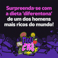 E3: Surpreenda-se com a dieta diferentona de um dos homens mais ricos do mundo!