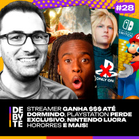 Ep.28 - Streamer fica rico dormindo, Playstation perde exclusivo, Nintendo lucrando horrores e Mais!
