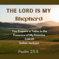 You Prepare a Table in the Presence of My Enemies