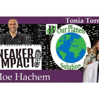 Moe Hachem of Sneaker Impact on B-Our Planets Solution with Tonia Torrellas