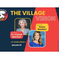 Karye Brockert Shares on The Village Vision with Dr Crystal Morrison on WoMRadio