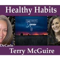 Terry McGuire Giving Voice to Depression on Healthy Habits on WoMRadio