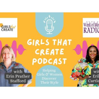 Erika Cartledge Joins Erin Prather Stafford on Girls That Create on WoMRadio