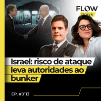 BLINKEN E NETANYAHU SE PROTEGEM EM BUNKER DURANTE REUNIÃO EM TEL AVIV - FLOW NEWS - #113 #FN