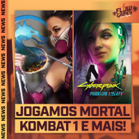 GAMEPLAY EXCLUSIVO! JOGAMOS MORTAL KOMBAT 1 e tá INCRÍVEL! - Flow Games News #72