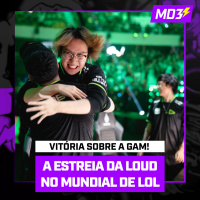 A ESTREIA (com vitória!) da LOUD NO MUNDIAL DE LOL — MD3 #102