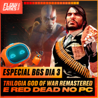 TRILOGIA GOD OF WAR REMASTERED E RED DEAD NO PC - #FGN #148