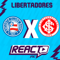 BAHIA x INTERNACIONAL - Copa Libertadores FSC React