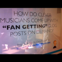 How Do Clever Musician Come Up With Fan Getting Blog Posts On Demand