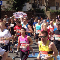 London Marathon chats
