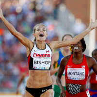 Gold Medal Winner Melissa Bishop joins RunningFlat