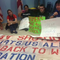 SWERs Tomas Pendola on why Immigrant Rights activist occupied Diaz Balarts office,fasted at BTC