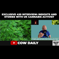 Trev Coleman Cannabis campaigner 420 special Cow Daily 420 happy420