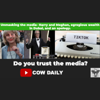 Unmasking the Media - Harry  Meghan, Dubious Wealth in Dubai, and Ken Loachs Political Fallout | Cow Daily