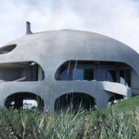 #sustainable #dome #housing #monolithic #building