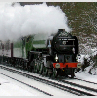 Talking Tornado. A ride round Kent on the Cathedrals Express at Christmas. Recorded 21 December 2009.