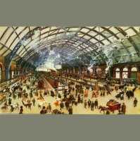 St Pancras. A visit to the world famous station with author Simon Bradley. Recorded 13 February 2007.