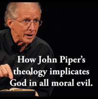 John Piper implicates God in all moral evil