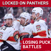 PUCK BATTLE STRUGGLES: Panthers are last in the NHL in puck battle win percentage