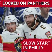 SLOW START: Panthers couldnt match the Flyers energy as they drop the first game of the road trip