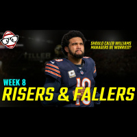 Week 8 Risers and Fallers. Dynasty Fantasy Football Podcast - Ep. 730