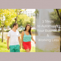 [EP 35] 3 Steps to Automating Your Business  Working Less