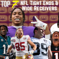 Episode 575: NFL Top 7 Series (Part III): WIDE RECEIVERS amp TIGHT ENDS Show | 8/4/2025
