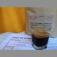 Floating through the kitchen