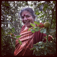 1867: A moment backstage with Vandana Shiva