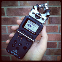 1725: Testing the Zoom H5 and bumping into God