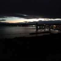 1875: Beer in my hand, work on my mind and Cardiff below my balcony