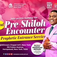 Episode 118: Prophetic Declaration By Pst. Emmanuel Akinola - Sunday 1st Dec. 2024