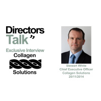 Stewart White CEO of Collagen Solutions expects a valuation 100 million pounds by 2020
