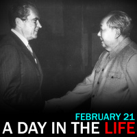 Nixon Visits China: A Classical Day in the Life for February 21