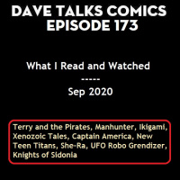 DTC 173 - What I Read and Watched - Sep 2020