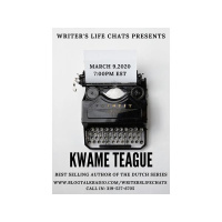 Best Selling Author of the Dutch Series, Kwame Teague