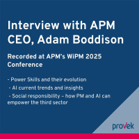 Provek Interview - Adam Boddison - October 2025