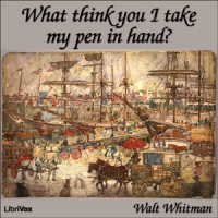 What think you I take my pen in hand? read by 