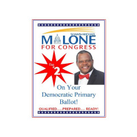 Senate President Shawn-Michael Malone, Delegate to Congress Candidate