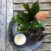 Three little cups of tea