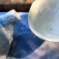 First cicadas: tea meditation