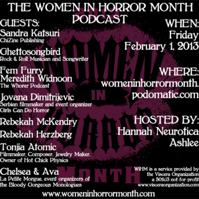 Official Women In Horror Month Podcast