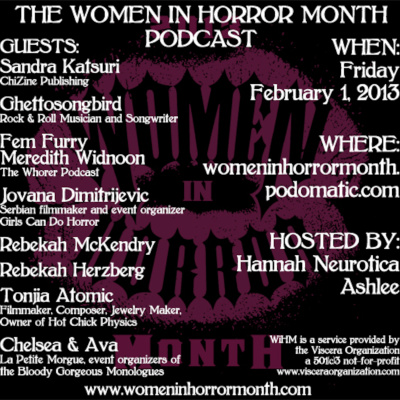 Official Women In Horror Month Podcast