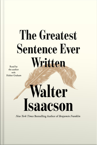 The Greatest Sentence Ever Written