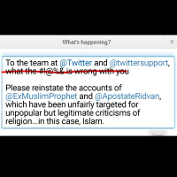 Apostate Prophet: Banned by Twitter for Criticizing Islam