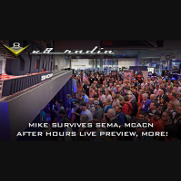 V8 Radio Podcast: Mike Survives the SEMA Show, MCACN After Hours Live! Preview, Trivia, and MORE!