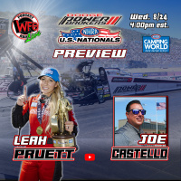 Leah Pruett - Dodge Power Brokers U.S. Nationals preview 8/24/2022