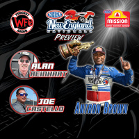 Antron Brown 75th win on WFO Radio with Joe Castello and NHRAs Alan Reinhart
